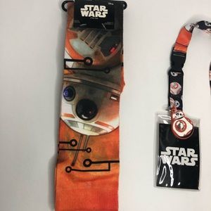 Star Wars Socks and Lanyard Set